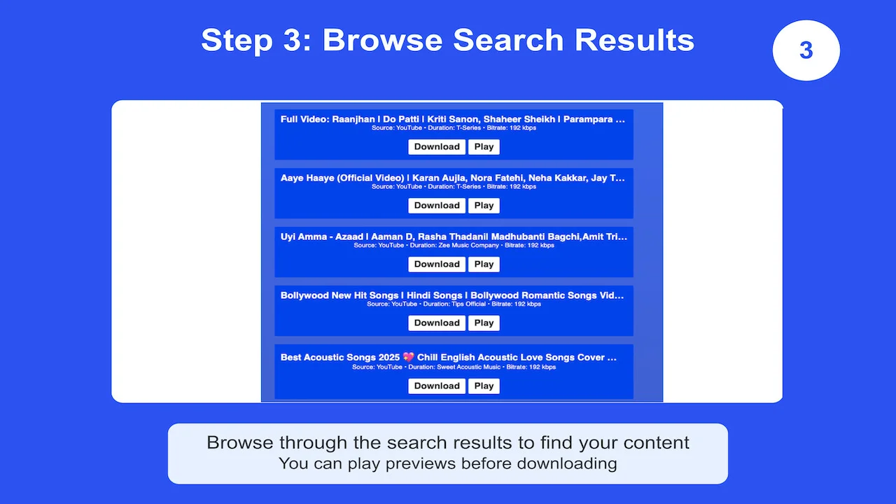 GenYT Pro (GenYoutube) search results page